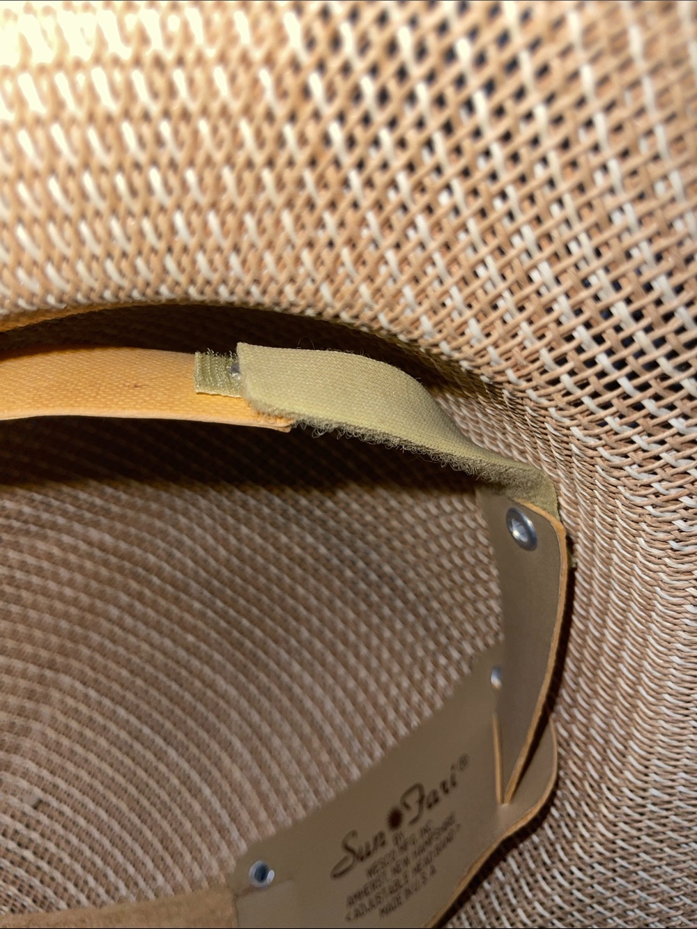 Sun-Fari Hat Safari Wendell Fabrics Made In USA - Picture 5 of 6